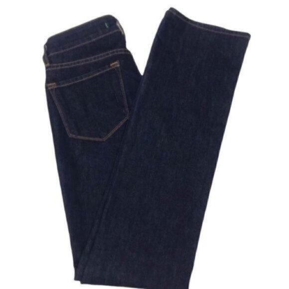 J Brand Curvy Fit Stright Leg Dark Wash Jeans size 28 Style # 370051528 - Picture 3 of 8